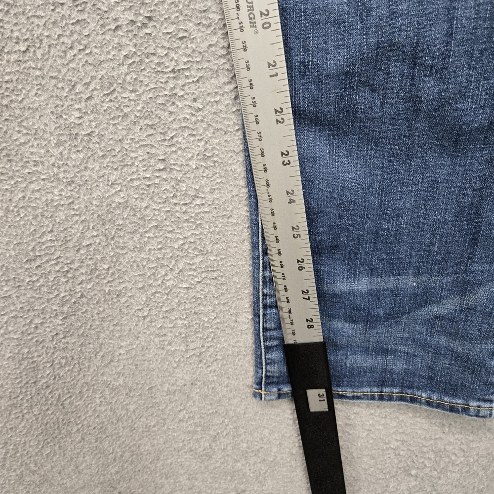 American Eagle Men Jeans 34X34 Blue Slim Straight 360 Extreme Flex Distressed - Picture 9 of 12